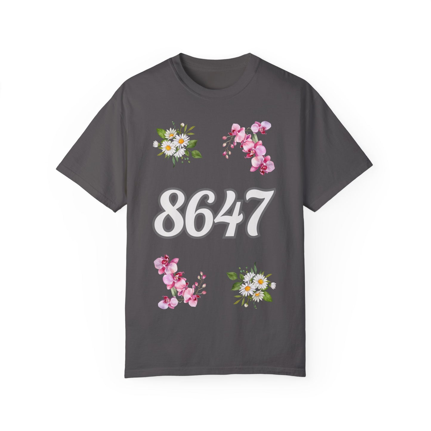 Floral Feminist 8647 Anti Trump Comfort Colors T-Shirt – Vibrant & Stylish Casual Wear
