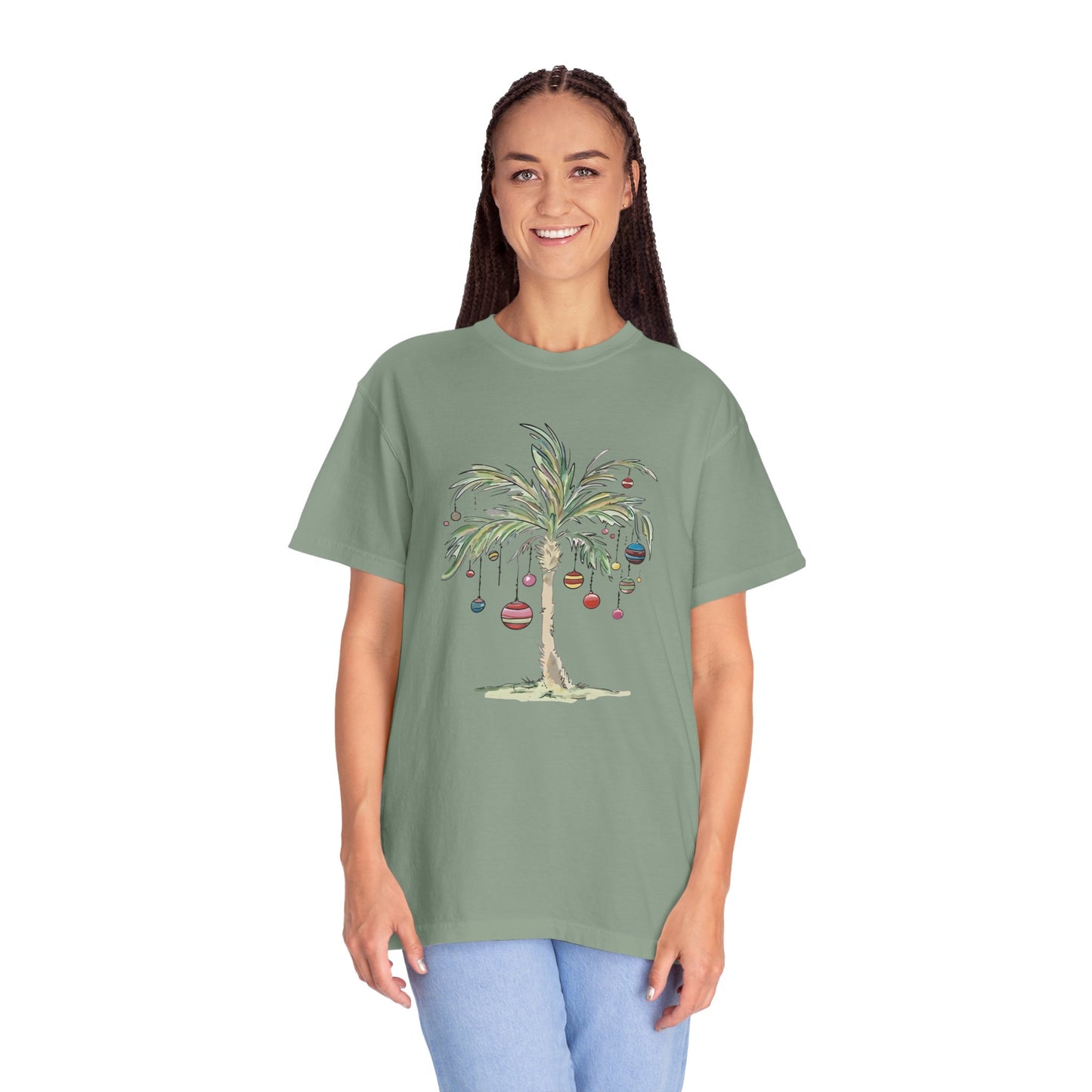 Christmas Palm Tree Shirt - Tropical Xmas Gift
