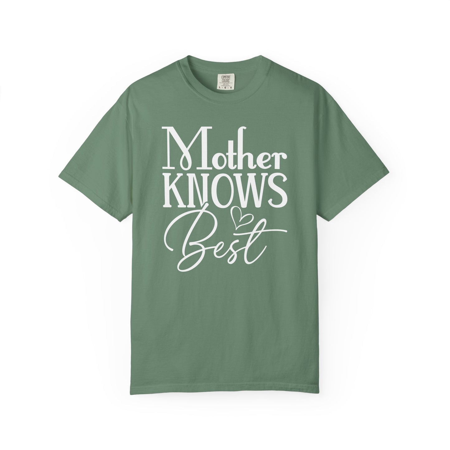 Mother Knows Best Graphic T-Shirt, Comfort Colors Tee