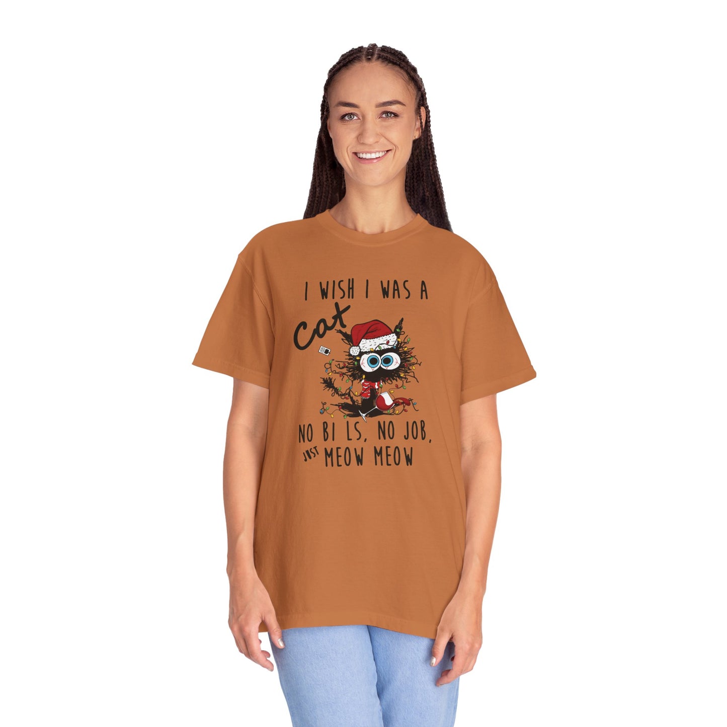 I Wish I Was A Cat T-Shirt - Funny Shirt