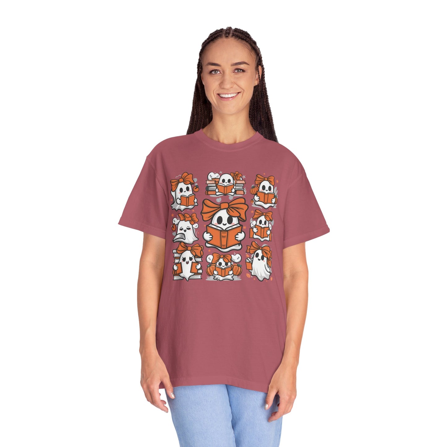 Ghost Reading Shirt, Teacher Halloween Shirt