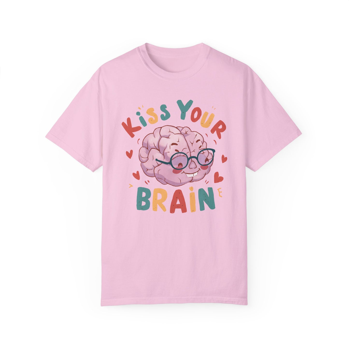 Kiss Your Brain Teacher Shirt Blossom
