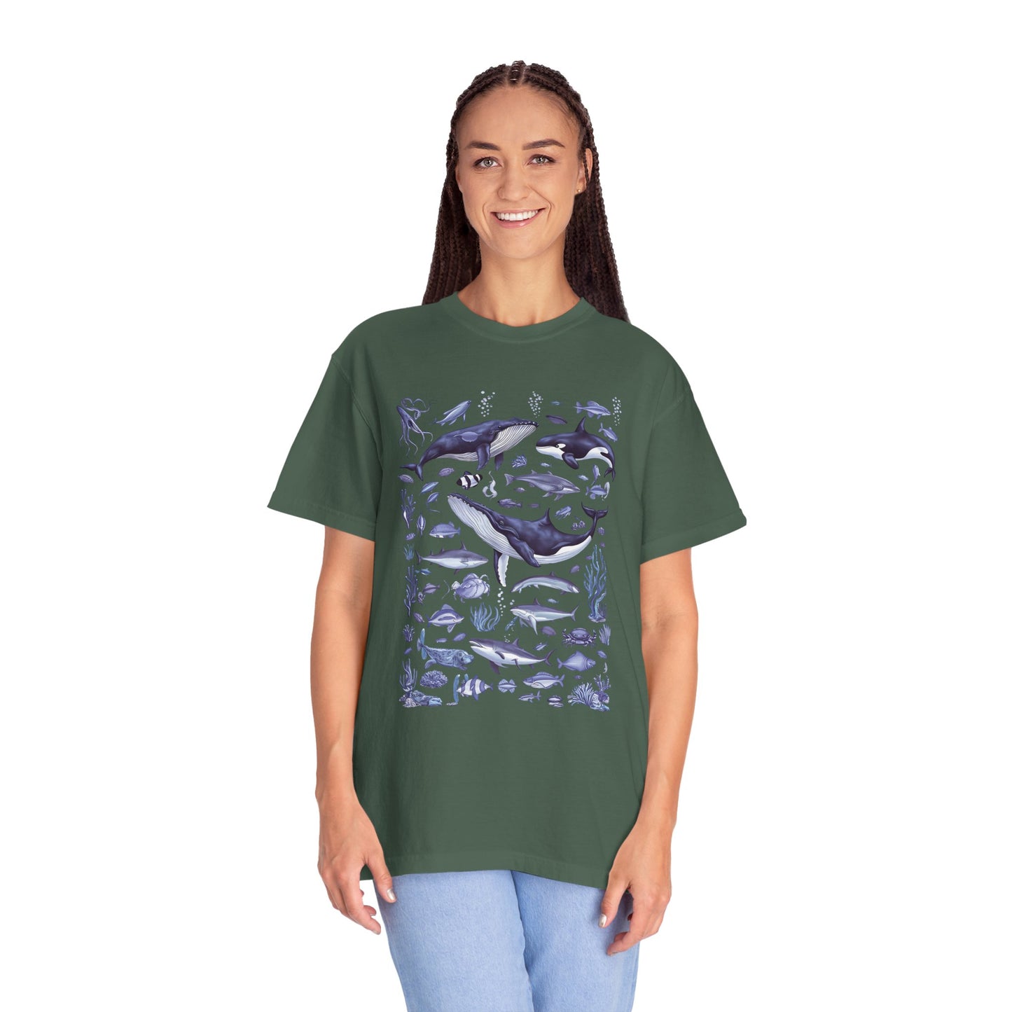 Vintage 90s Tattoo Sea Animal Tshirt
