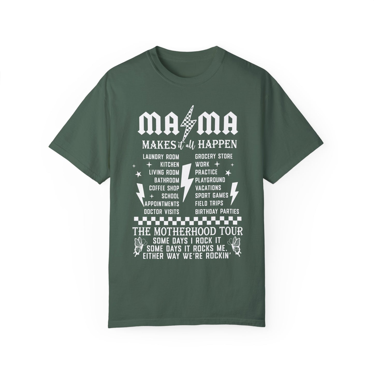 Funny Mama Summer Shirt | Humorous Mom Apparel Blue Spruce