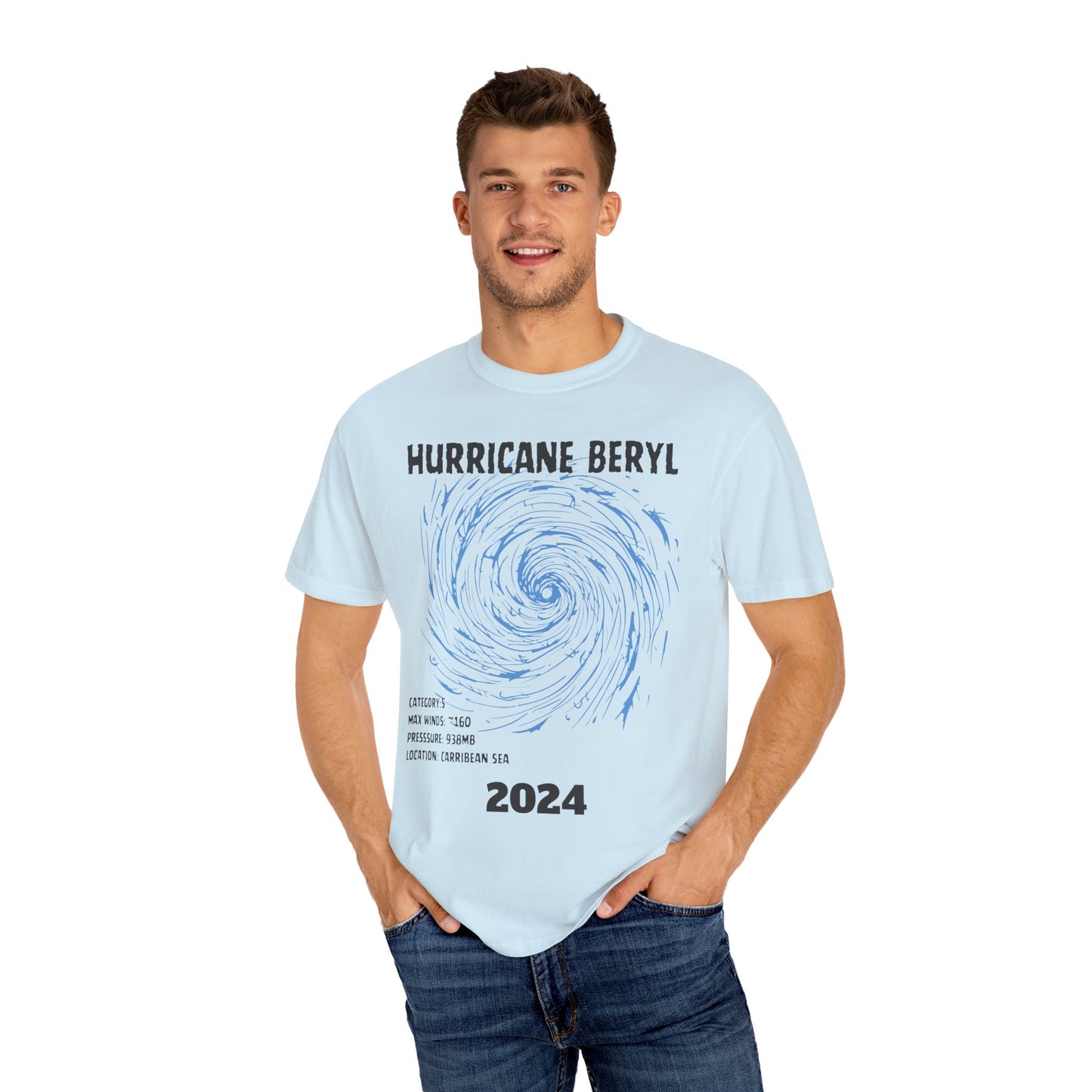Storm T-Shirt Hurricane Beryl, Texas Hurricane, Hurricane 2024
