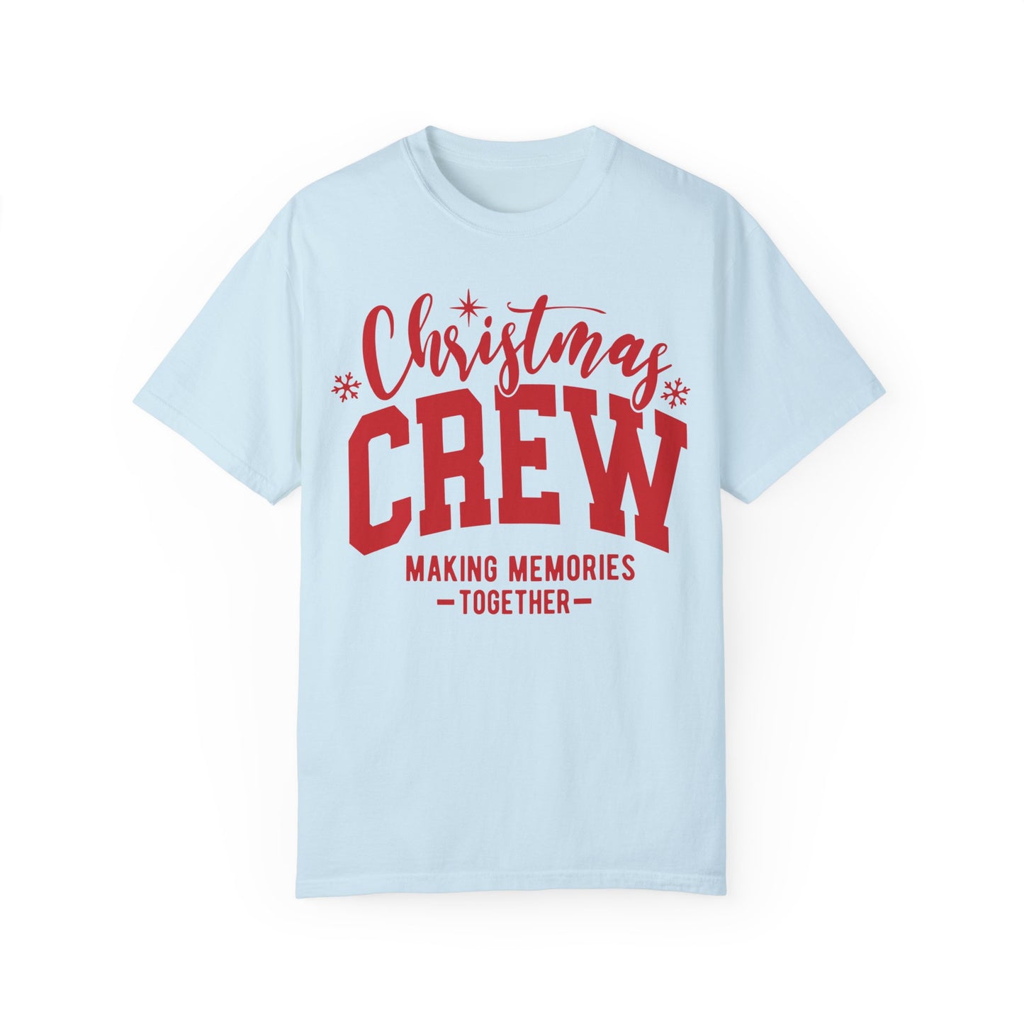 Making Memories Together Christmas Crew Shirt Chambray