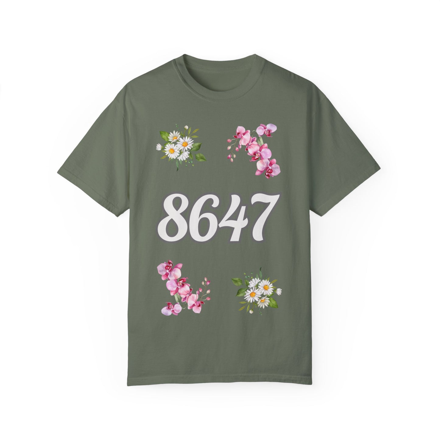 Floral Feminist 8647 Anti Trump Comfort Colors T-Shirt – Vibrant & Stylish Casual Wear