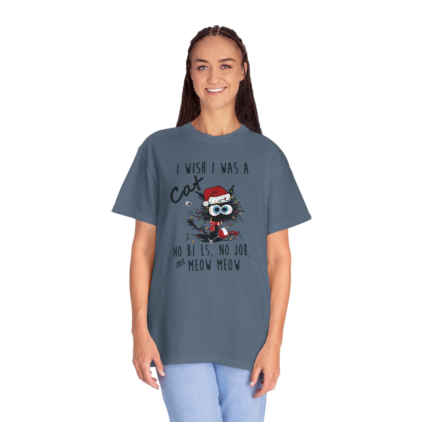 I Wish I Was A Cat T-Shirt - Funny Shirt