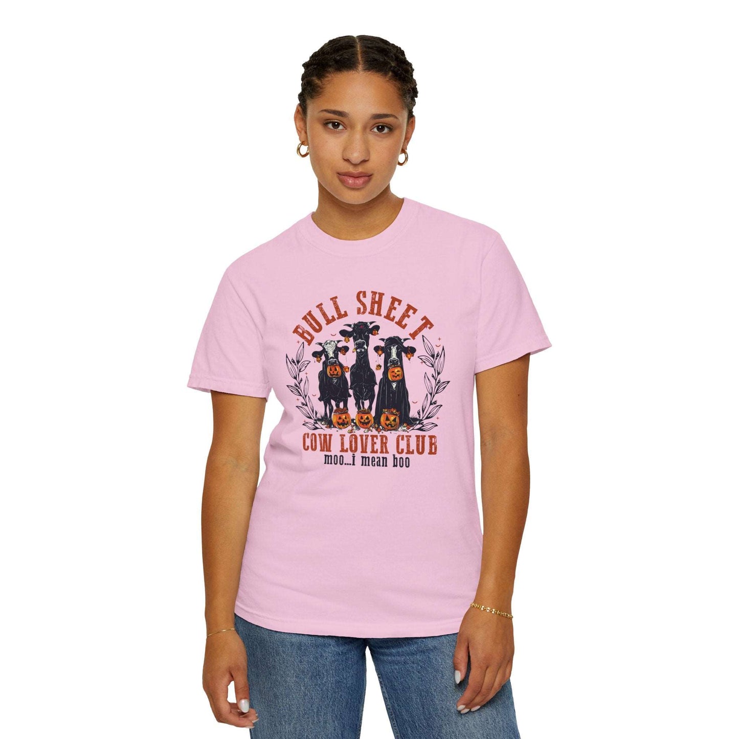 Bull Sheet Cow Lover Club Shirt, Spooky Cow Halloween