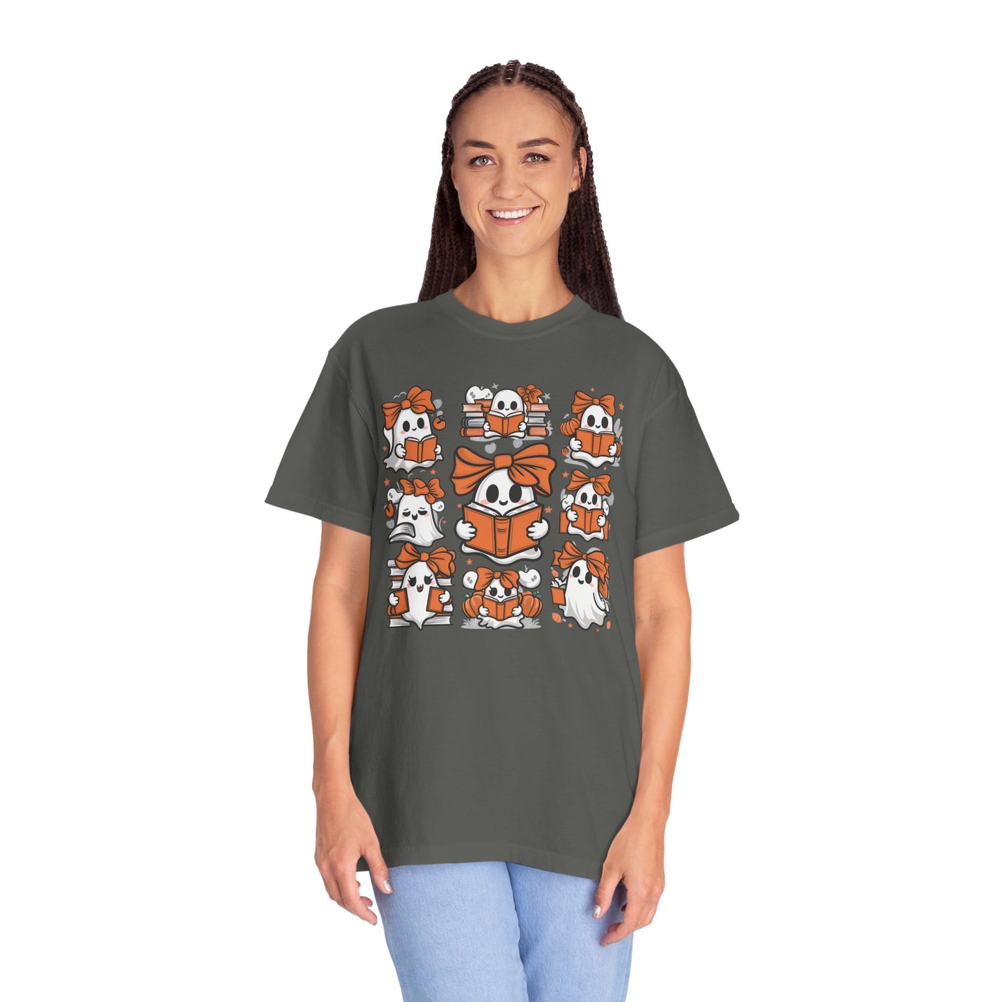 Ghost Reading Shirt, Teacher Halloween Shirt