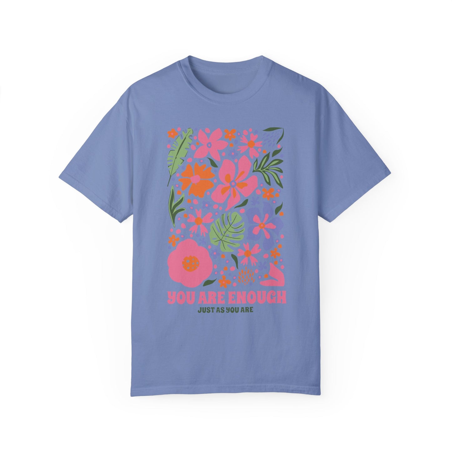 You Are Enough Shirt Washed Denim
