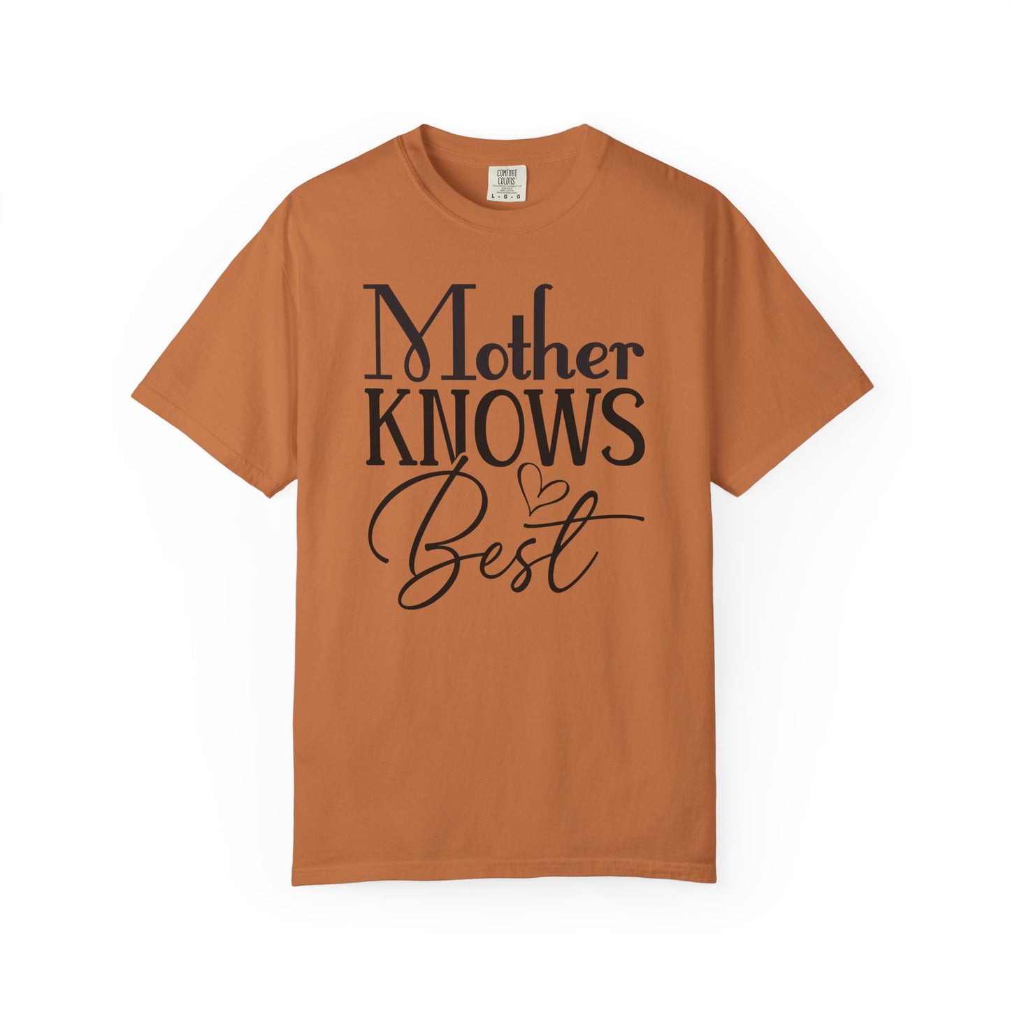 Mother Knows Best Graphic T-Shirt, Comfort Colors Tee