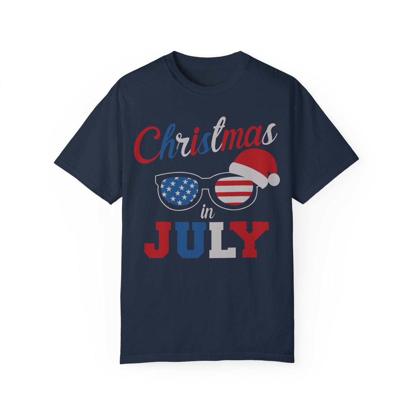 Christmas In July Shirt Navy