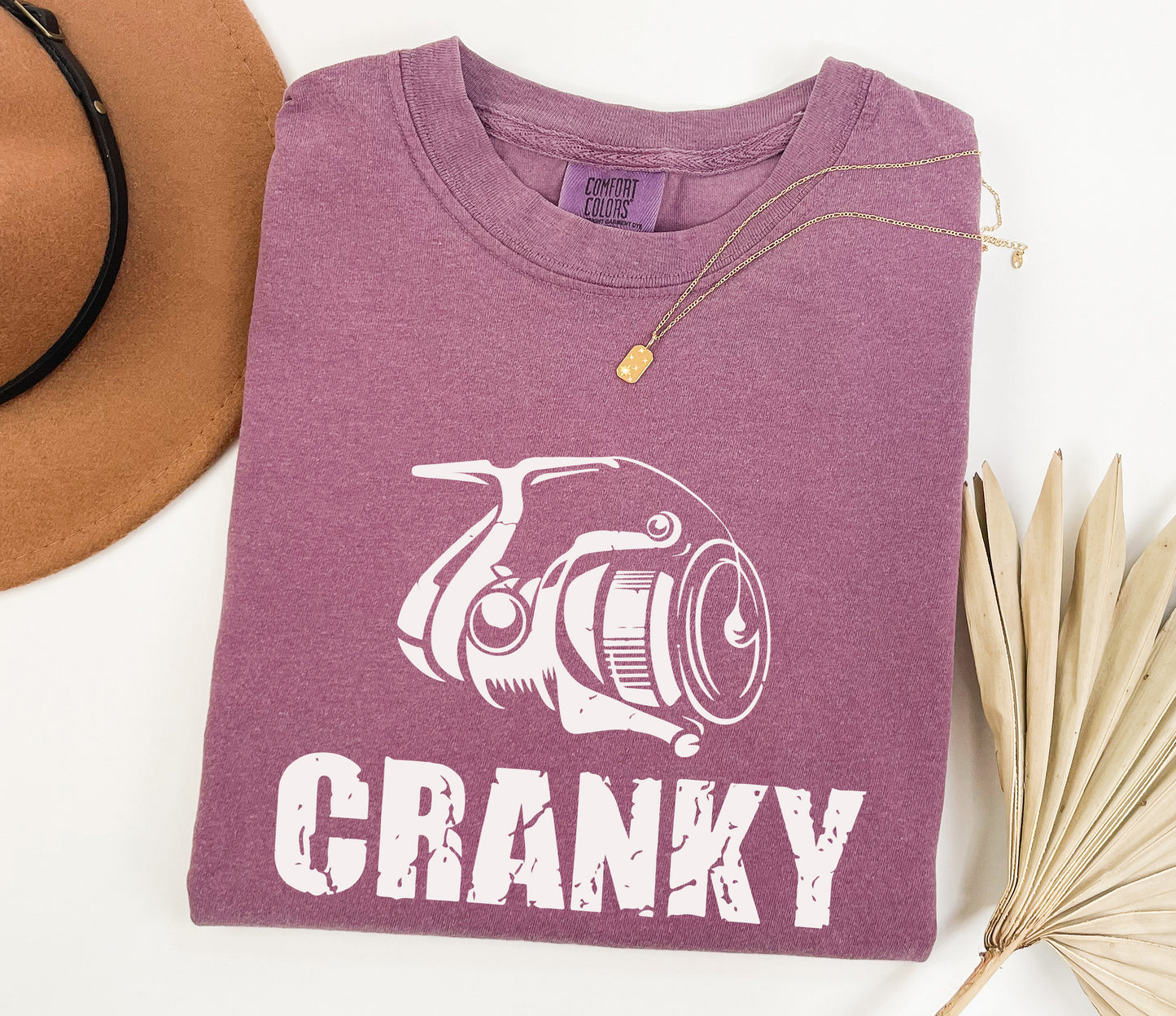 Cranky T-shirt Funny Fishing Shirt Fishing Reel Tee Fisherman Gift Fisher Man Tee Fishing Dad Gift Fishing Gift Ideas For him Dad Husband