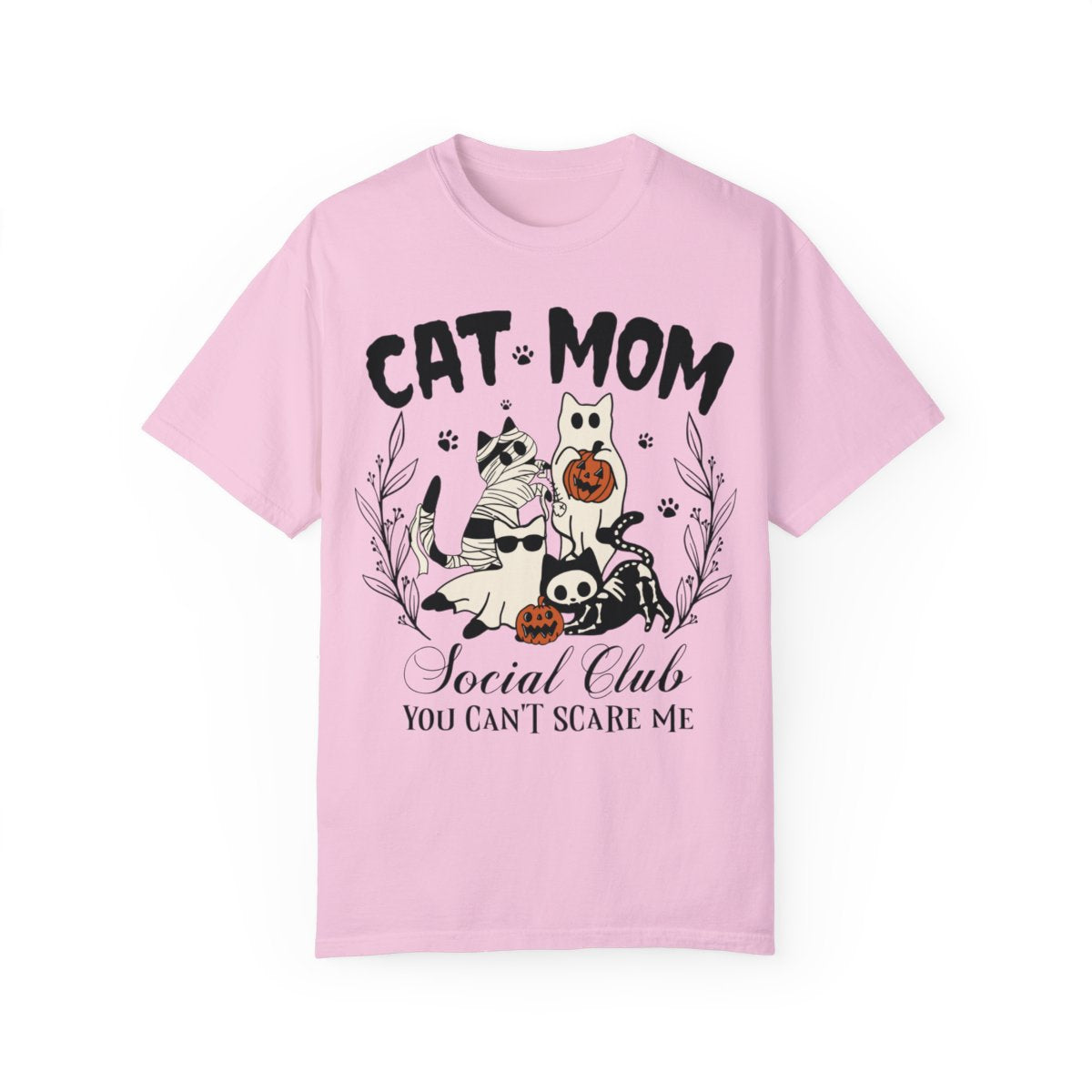 Cat Mom Social Club Halloween Shirt Blossom