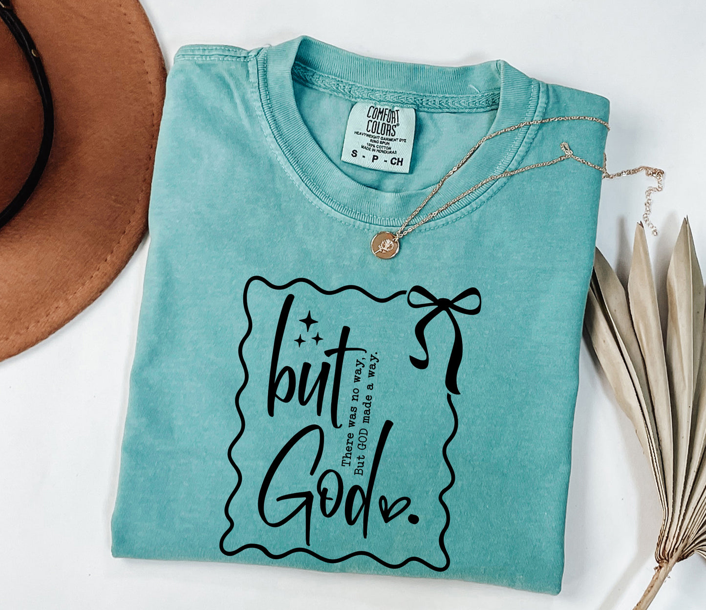 Faith-Based Comfort Colors Graphic T-shirt - Minimalist Christian Design