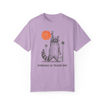 Funny Meme Raccoon Shirt | Hilarious Graphic Tees for Animal Lovers Orchid