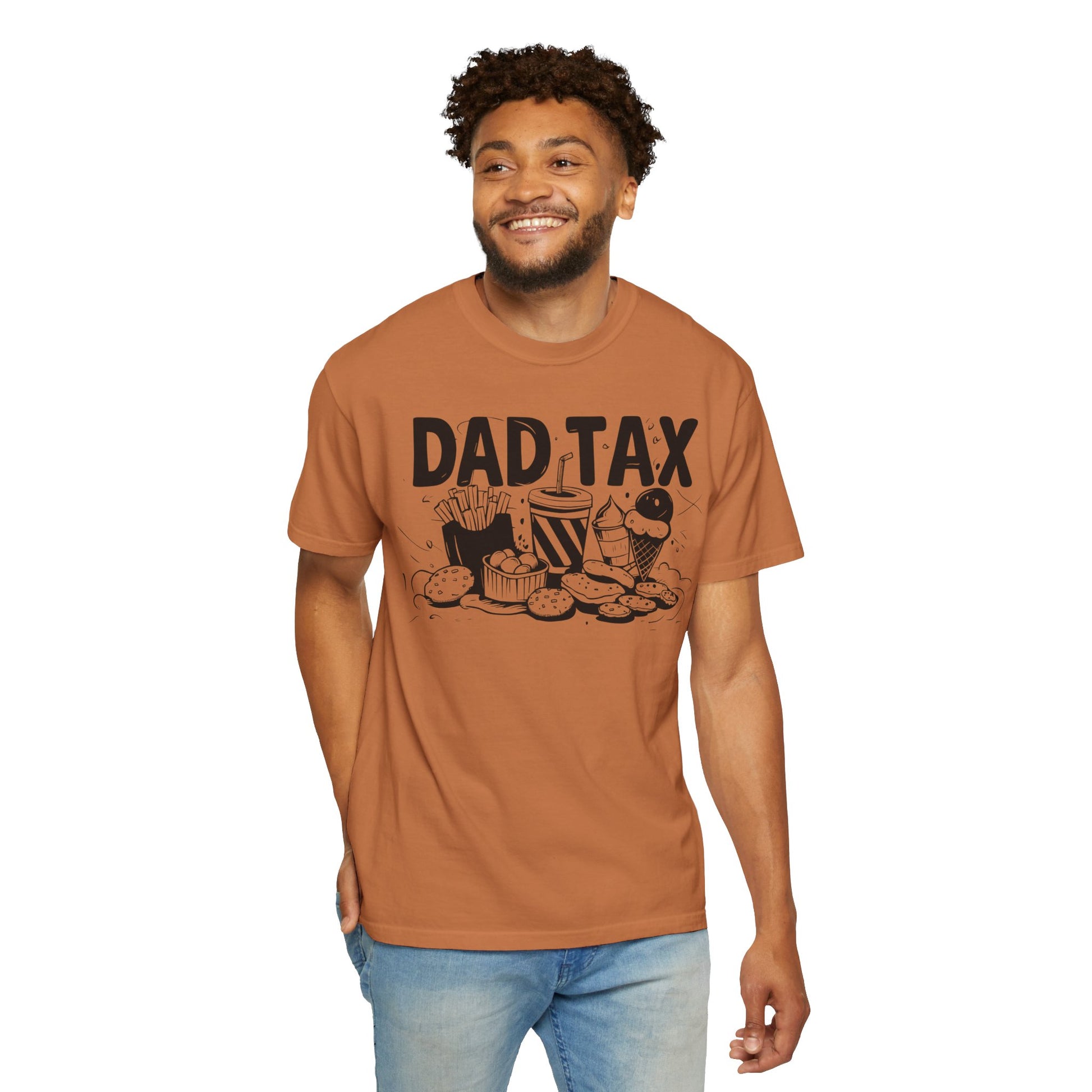 Funny Dad Tax Food Happy Fathers Day Shirt | Father's Day Gift Idea