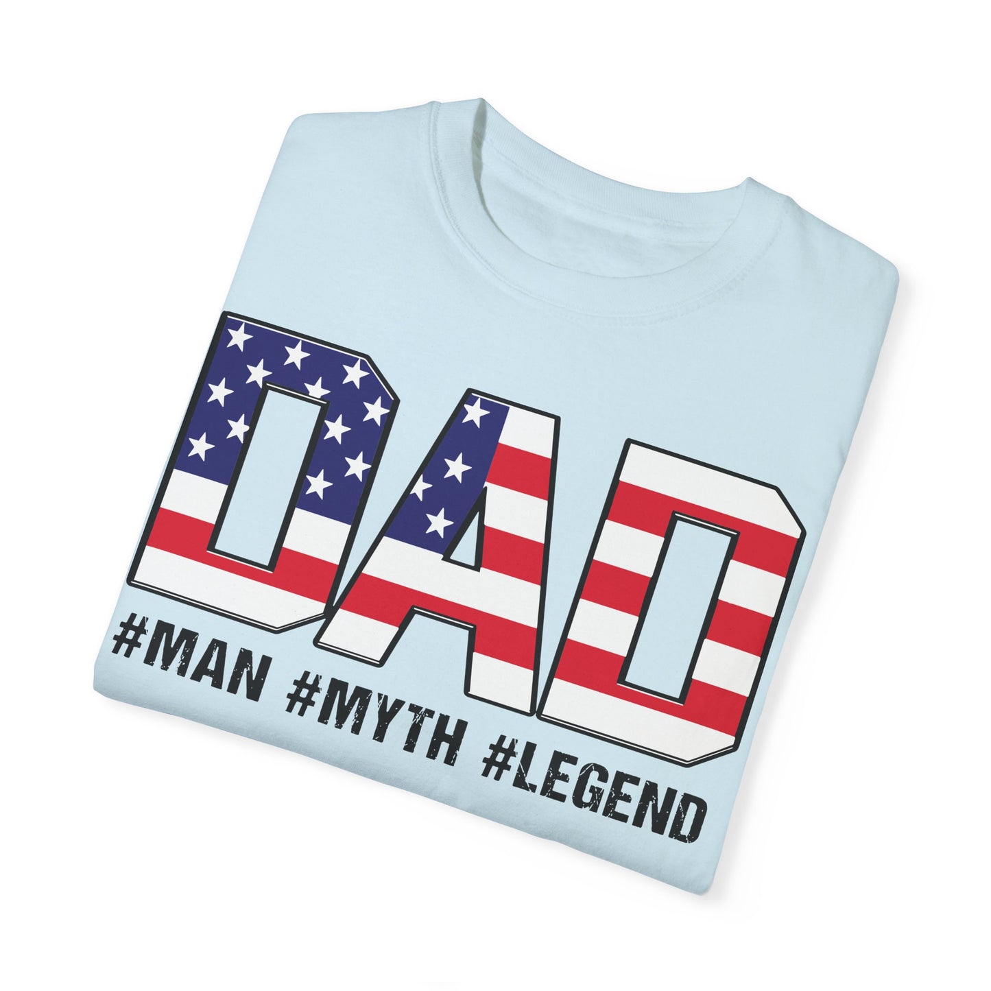 Dad The Man The Myth The Legend Shirt, Fathers Day T-shirt, Legend Dad Shirt, Gift For Dad, Dad Gift Ideas Chambray