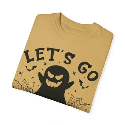 Lets Go Ghouls Shirt Comfort Colors Ghost Shirt