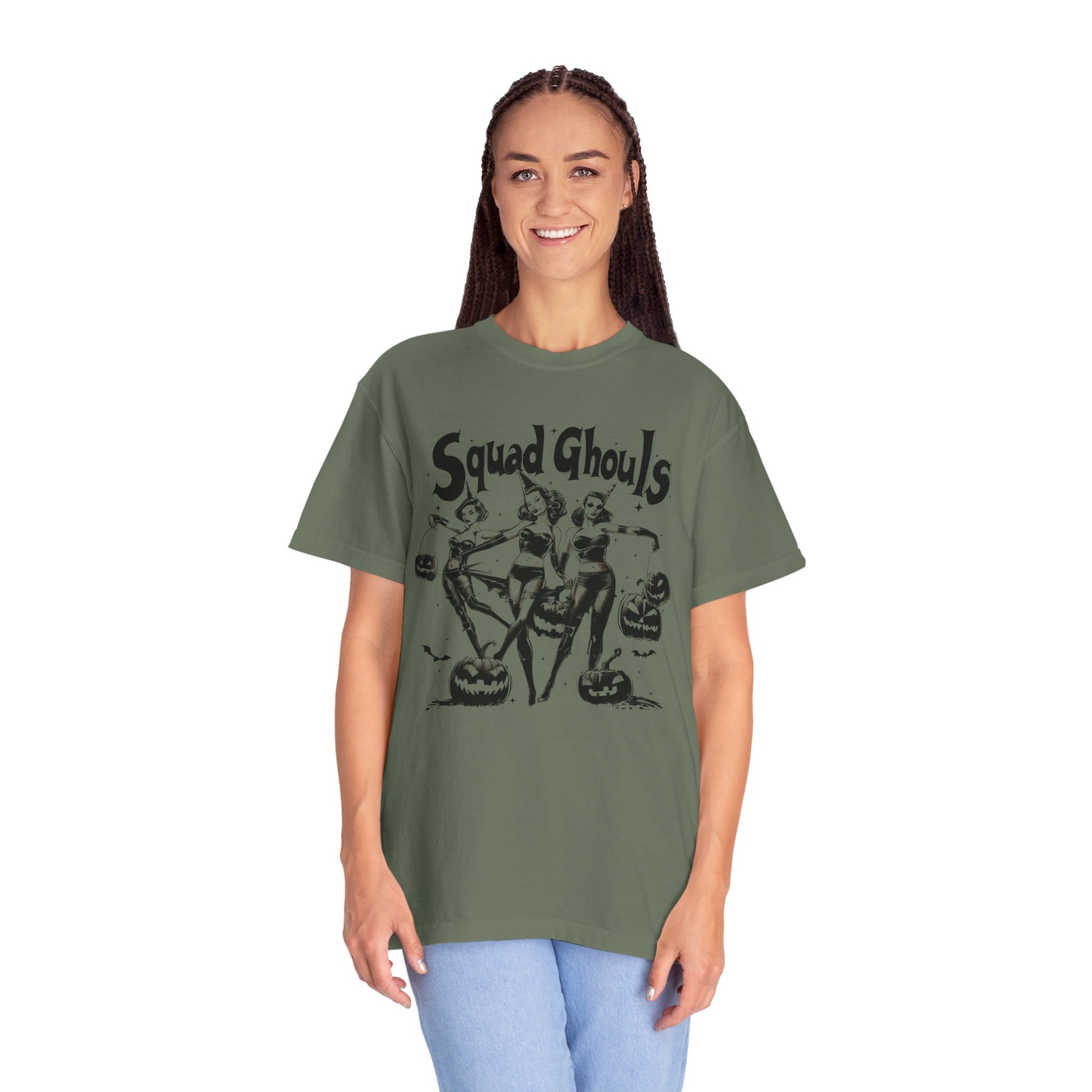 Halloween Squad Ghouls Shirt - Comfort Colors Shirt