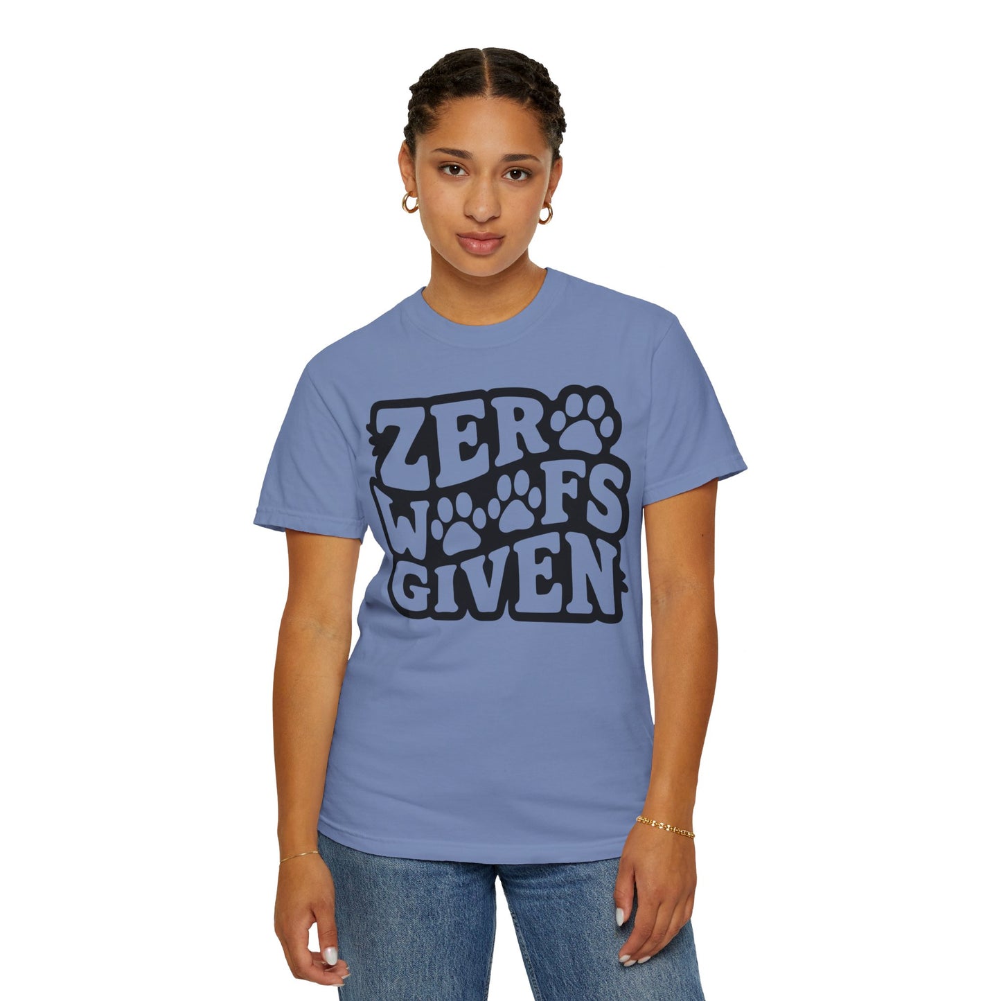 Funny Dog Shirt - Zero Woofs Given T shirt