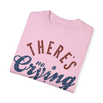 There's No Crying in Baseball Shirt, Funny Baseball Tees, Sports Mom Gifts, Game Day Shirt Blossom