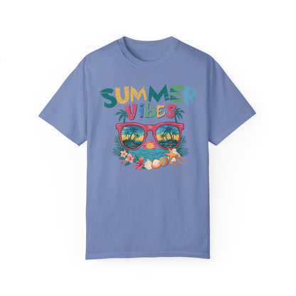 Summer Vibes Shirt Washed Denim