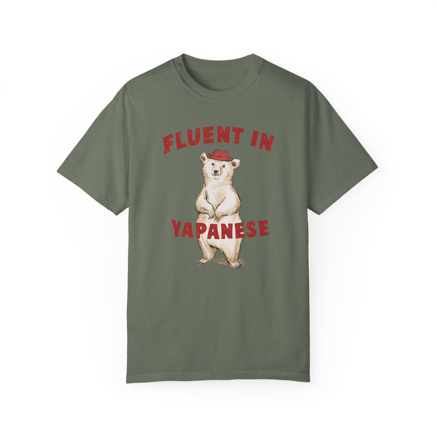 Fluent in Yapanese Funny Meme Shirt | Japanese Language Humor Tee Moss