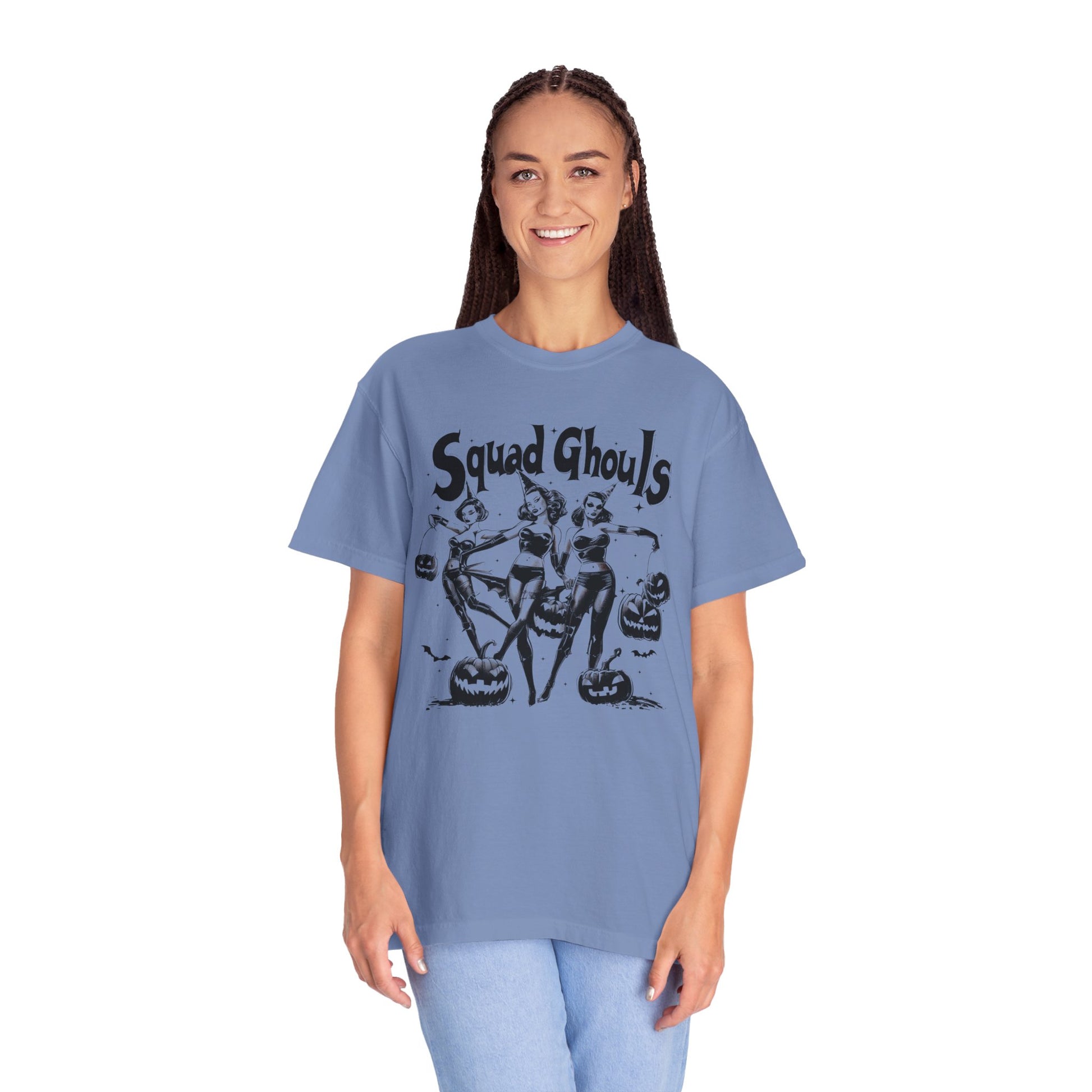 Halloween Squad Ghouls Shirt - Comfort Colors Shirt