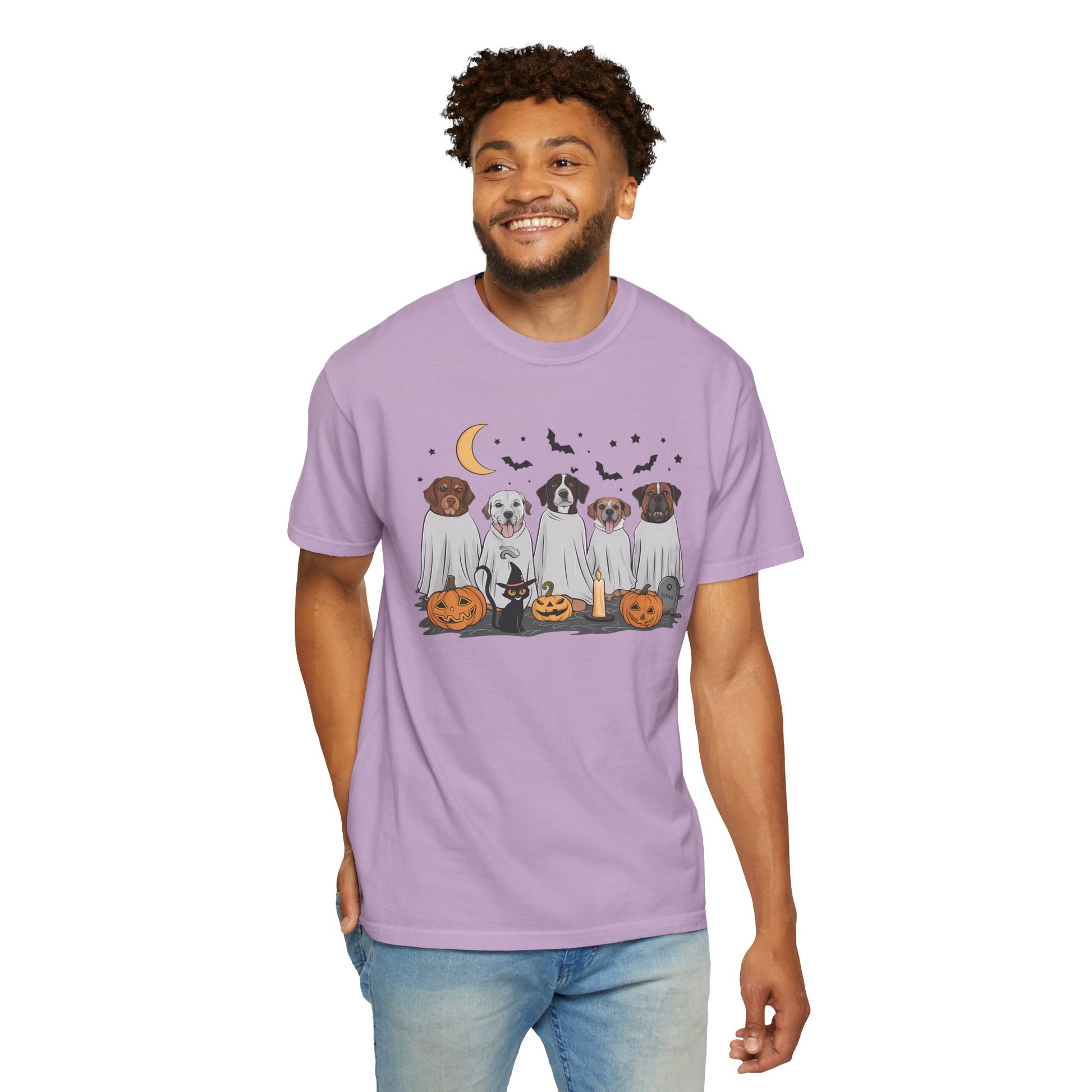 Halloween Ghost Dogs Tee