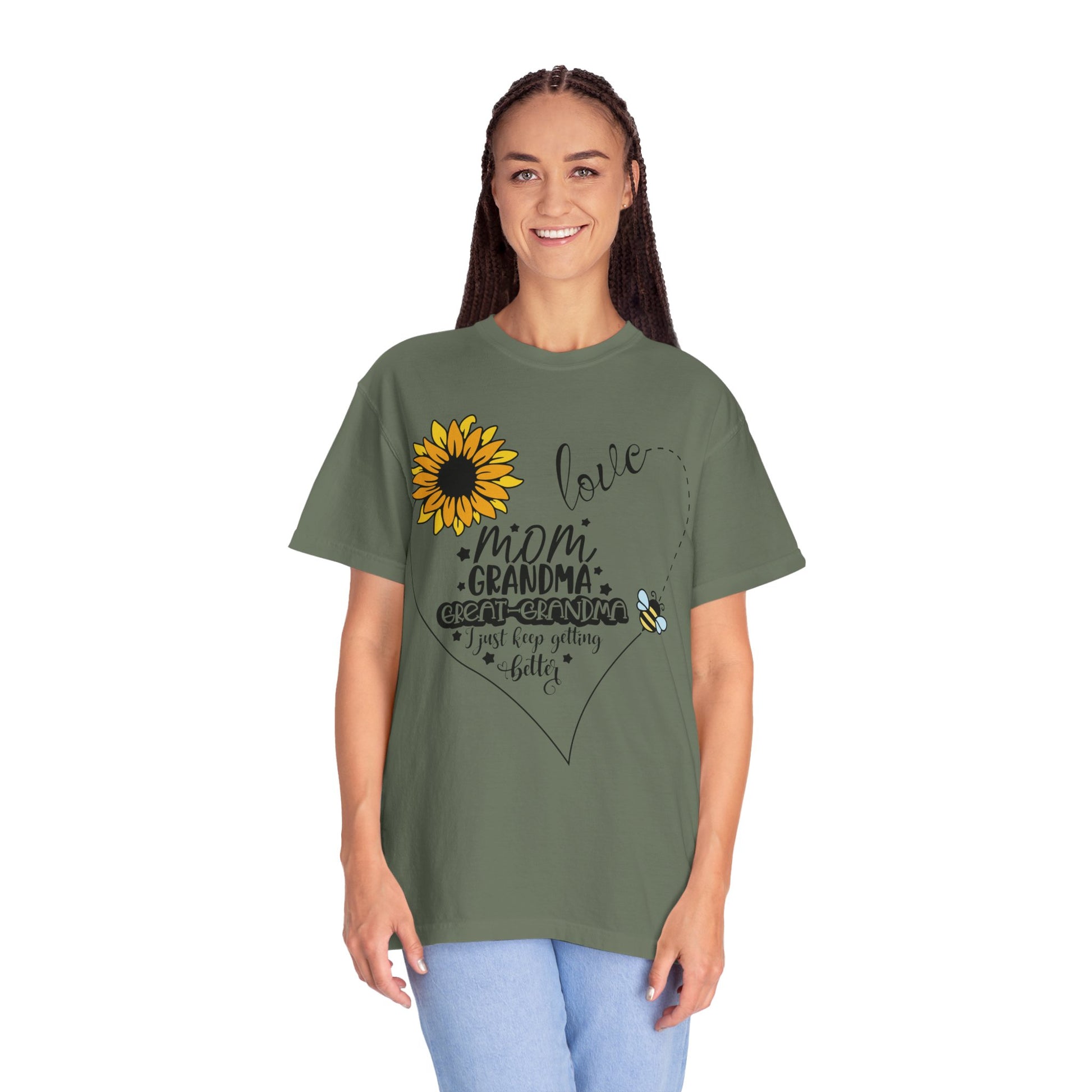 Great Grandma Sunflower T Shirt