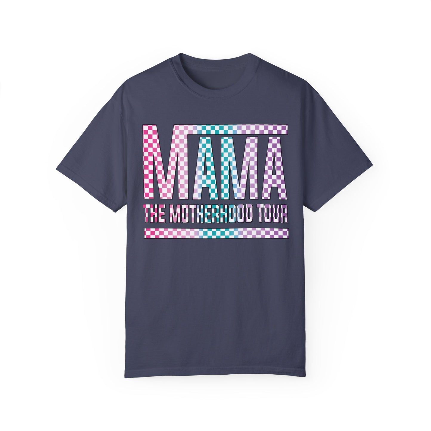 The Motherhood Tour Shirt - Mama Rock Tour Shirt Denim