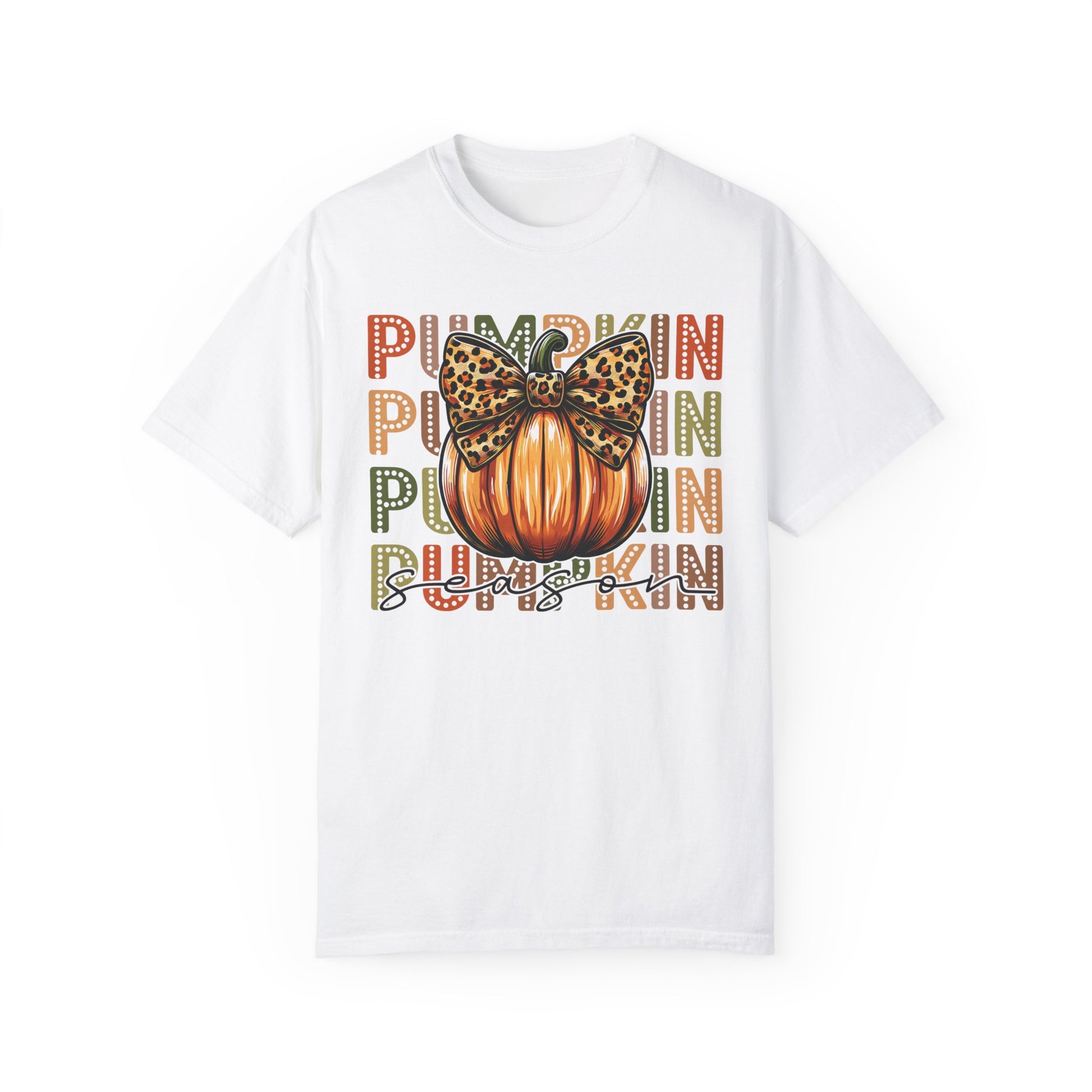 Comfort Colors Vintage Pumpkin Season T-shirt White