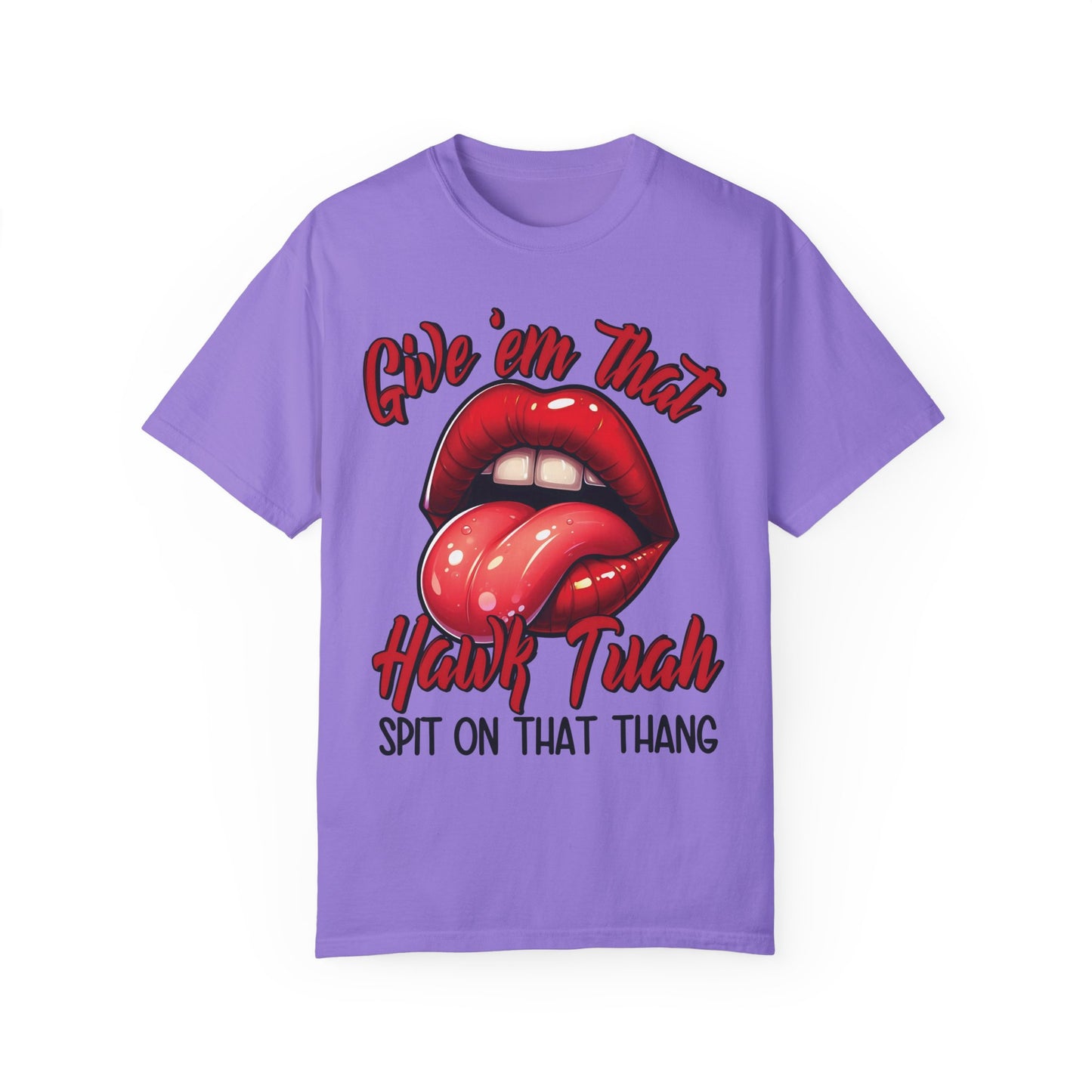 Hawk Tuah Spit On That Thang 2024 Meme Shirt Violet