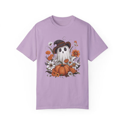 Halloween Ghost Comfort Colors Shirt Orchid