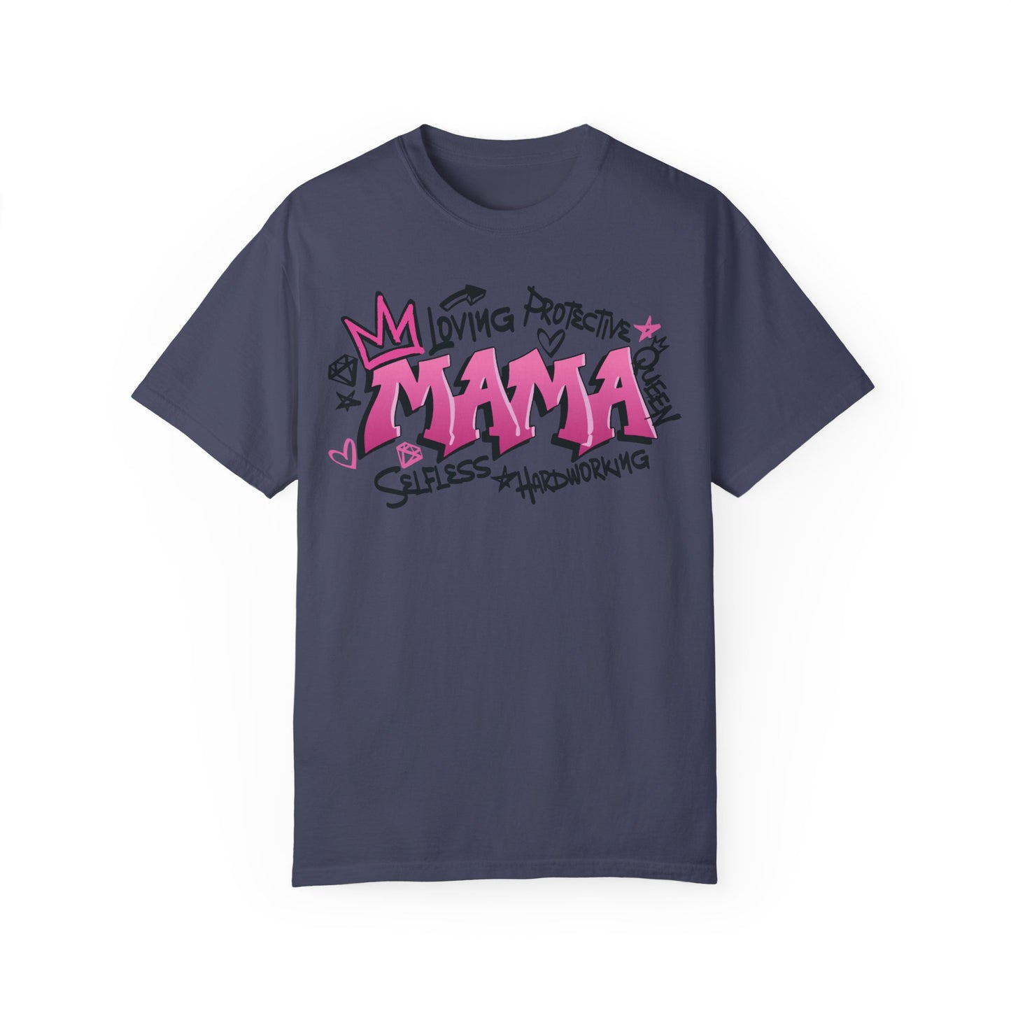 Mama Loving Protective Queen Shirt Denim