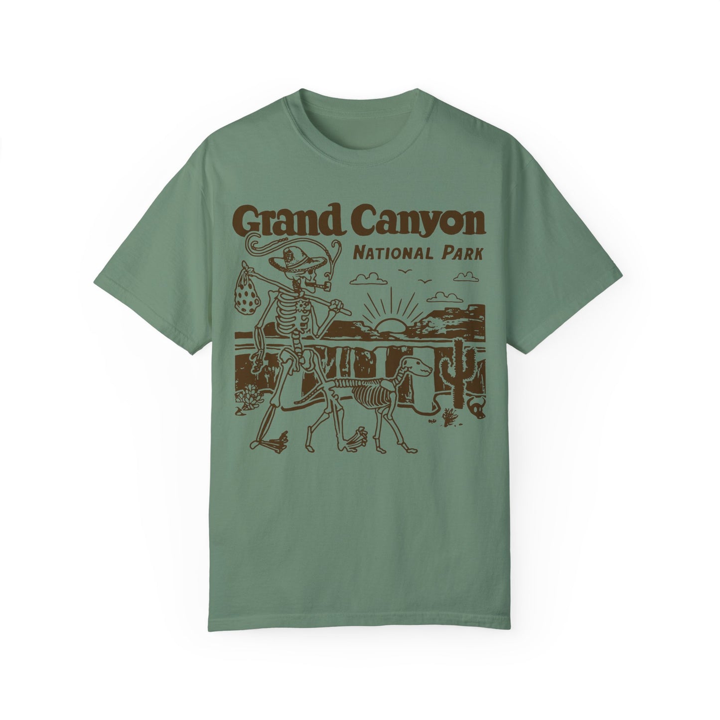 Grand Canyon National Park Shirt Light Green