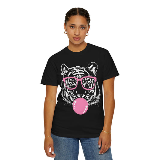 Tiger Shirt, Bubblegum Tiger T-shirt, Tiger Face Shirt