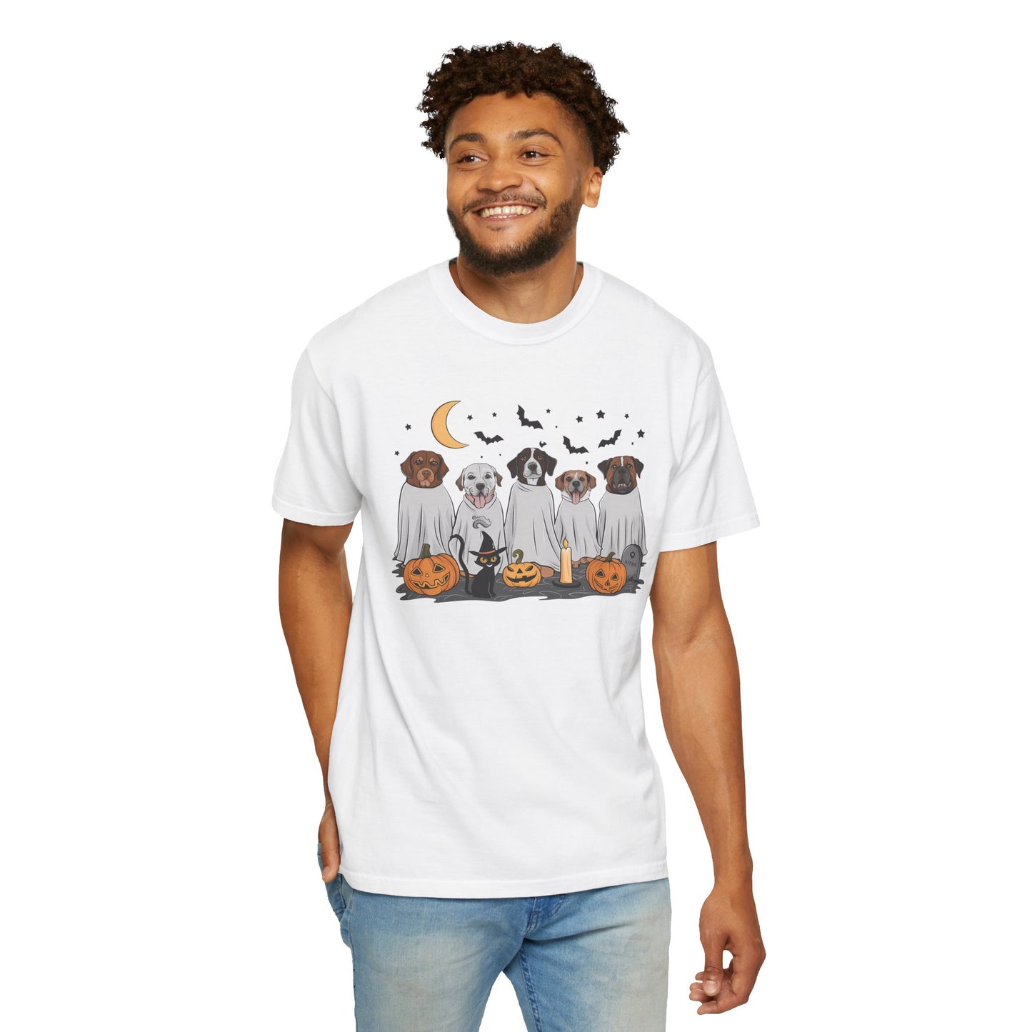 Halloween Ghost Dogs Tee