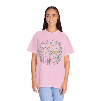 Comfort Colors Wildflower Shirt