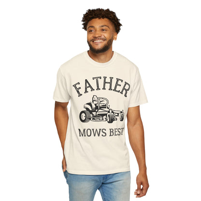 Father Mows Best Lawn Mowing Shirt | Funny Dad Gift Idea