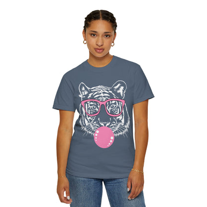 Tiger Shirt, Bubblegum Tiger T-shirt, Tiger Face Shirt