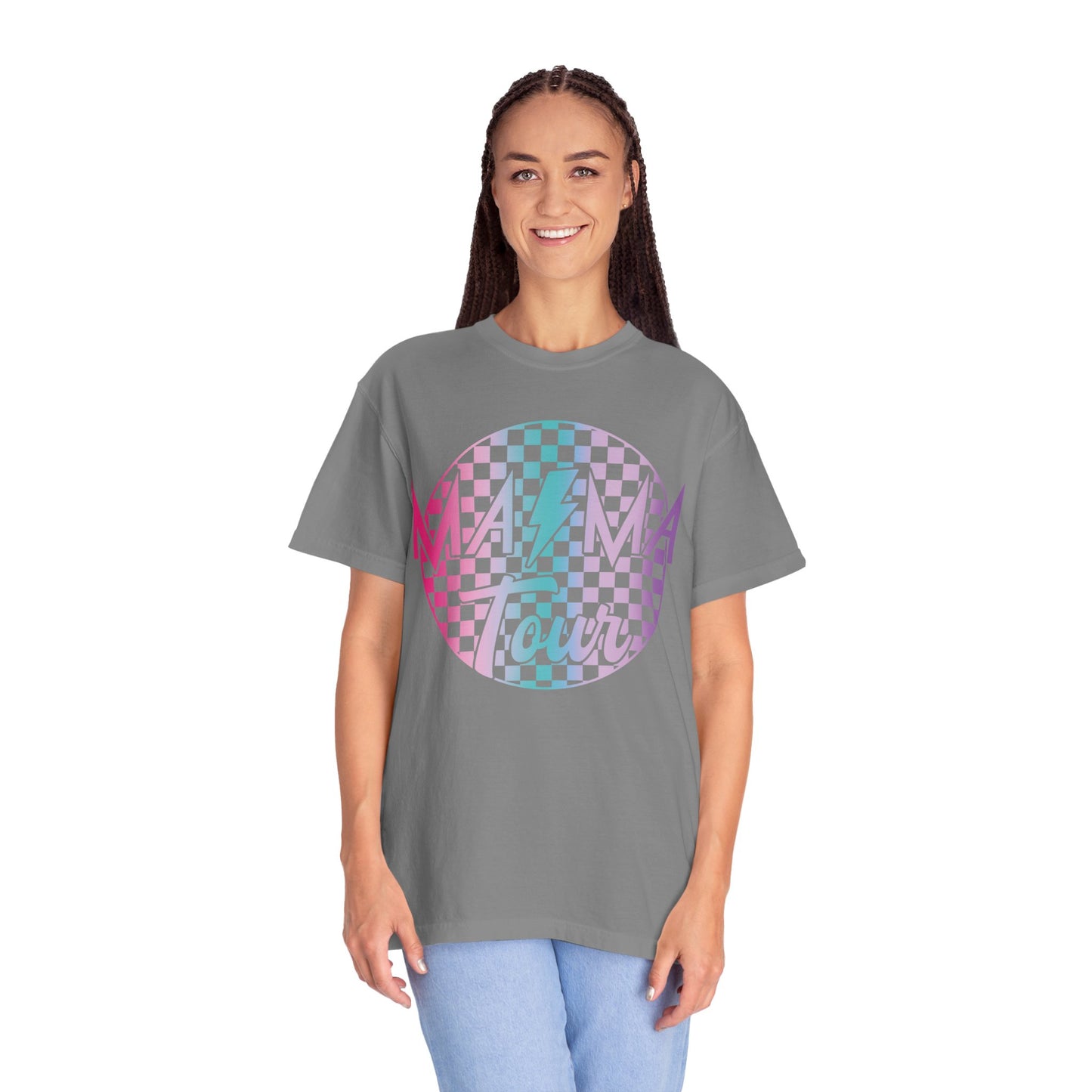 Checkered Mama Tour Shirt