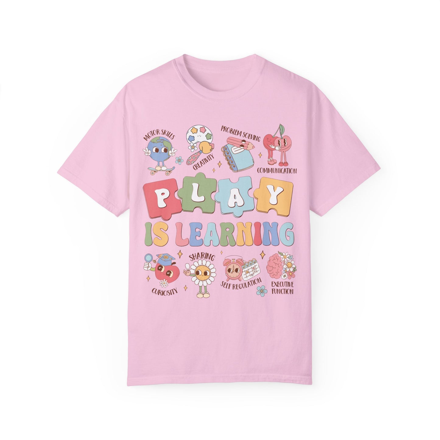 Groovy Play Is Learning SPED Teacher Shirt Blossom