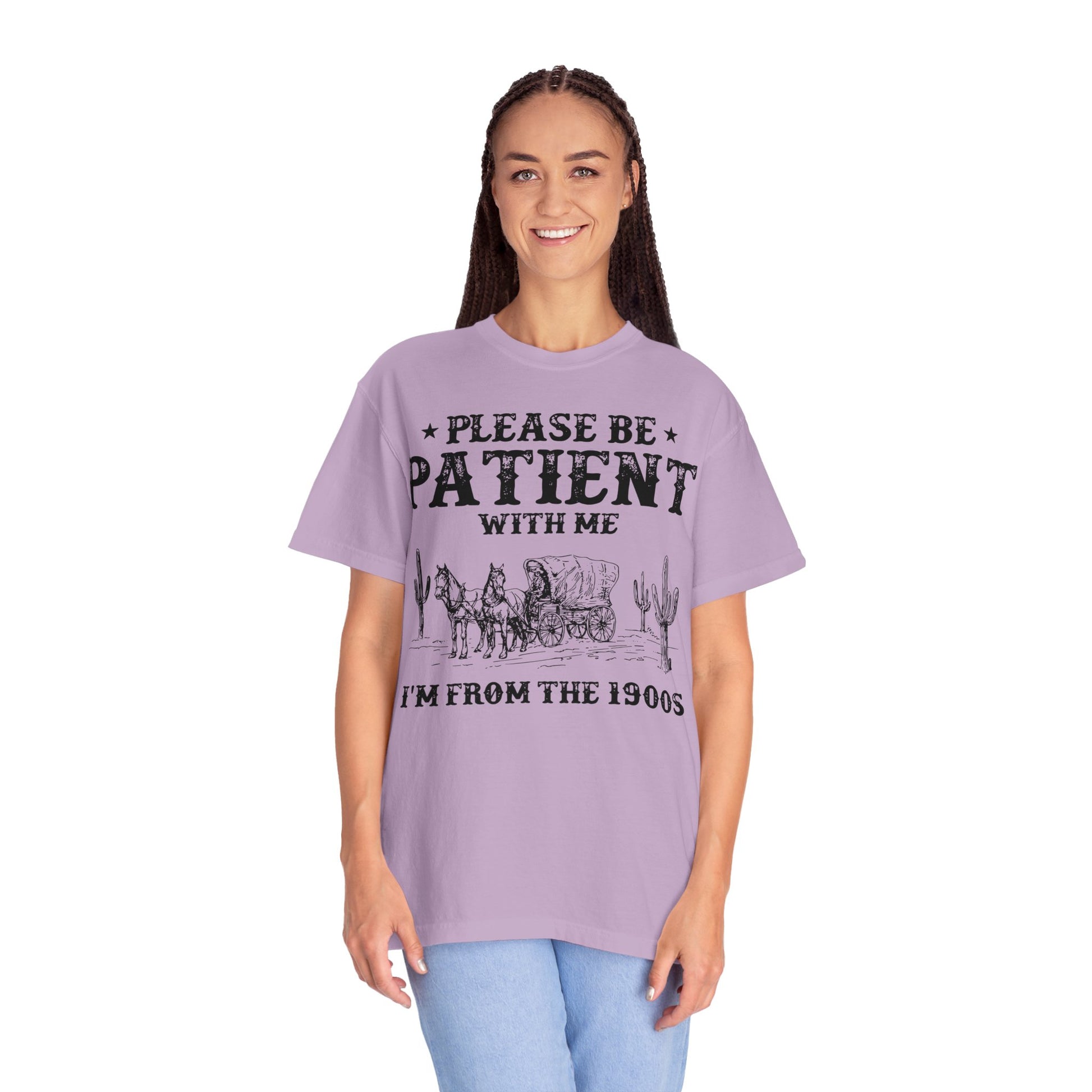 Please Be Patient With Me I'm From The 1900s Shirt, Funny Retro Graphic Shirt, 1900s Graphic Tee