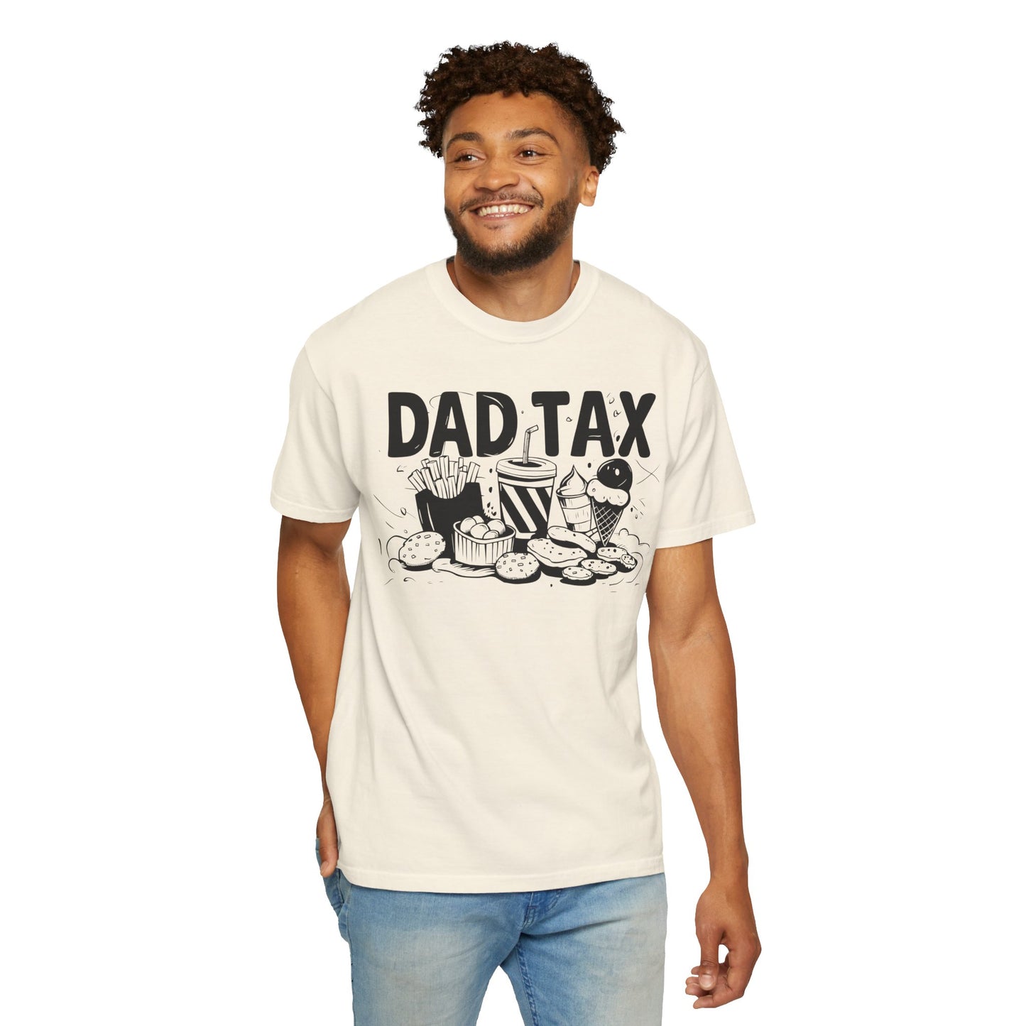 Funny Dad Tax Food Happy Fathers Day Shirt | Father's Day Gift Idea