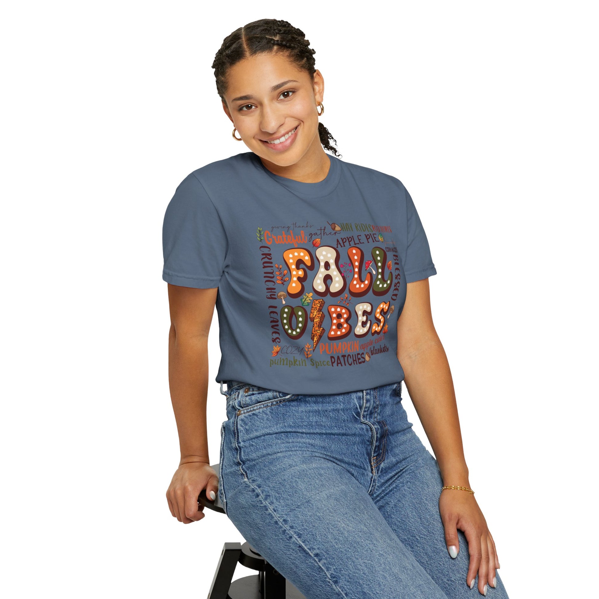 Comfort Colors Retro Fall Tshirt