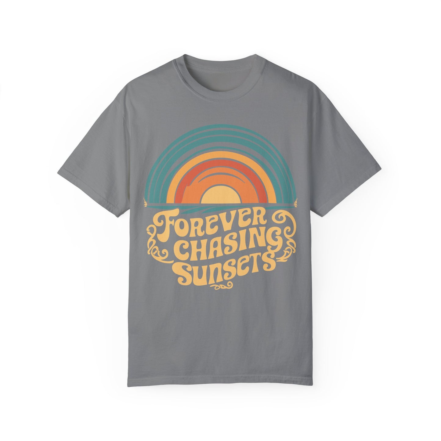 Sunset Shirt | Stylish Apparel for Beach and Summer Vibes Grey