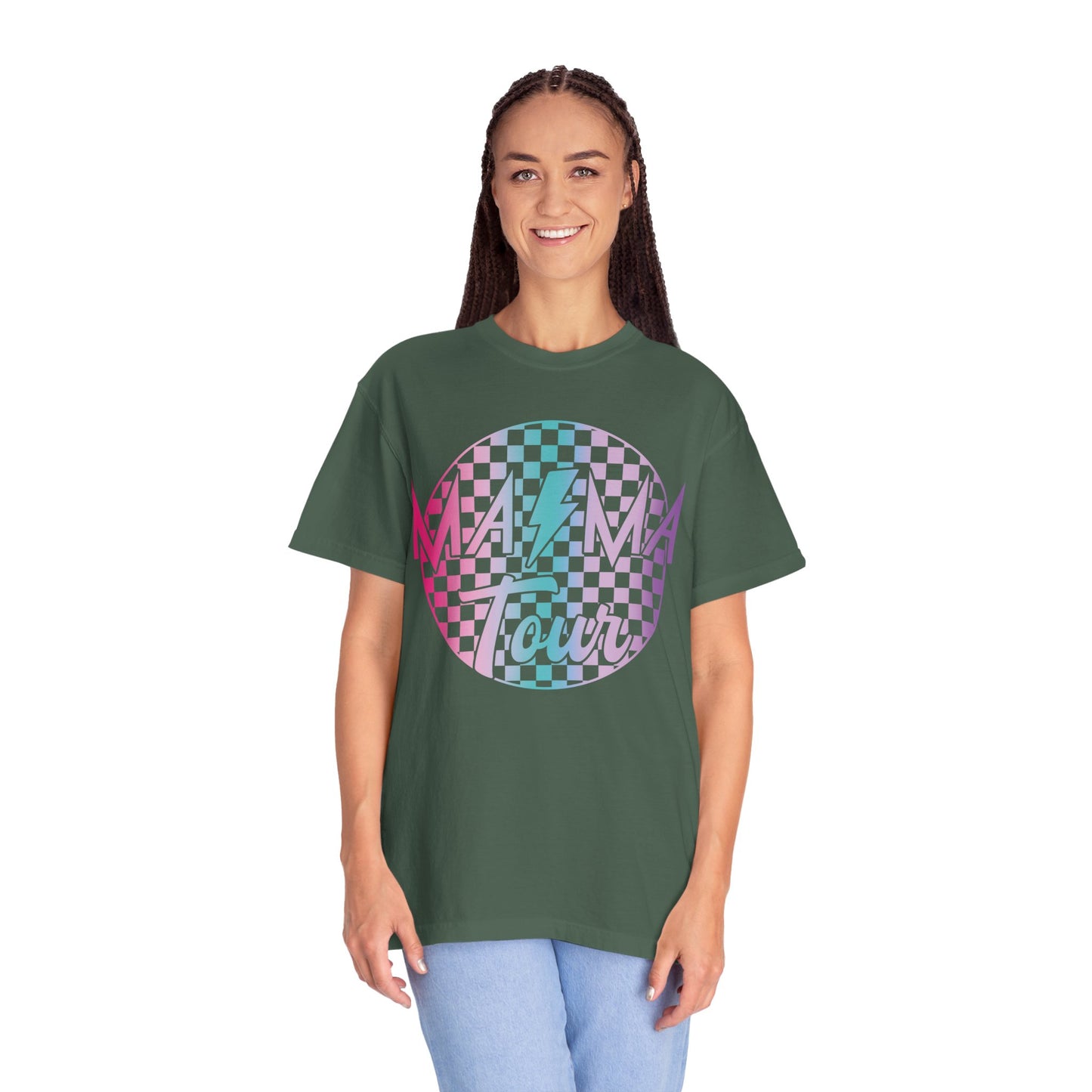 Checkered Mama Tour Shirt